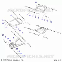 REAR SUSPENSION CONTROL ARMS