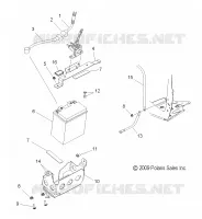 BATTERY AND CABLES