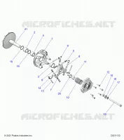 DRIVE TRAIN, PRIMARY CLUTCH