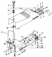 SEAT   GAS TANK ASSEMBLY STORM E940782 AND STORM SKS E940582 (49274427440003)