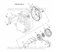RECOIL STARTER/BLOWER HOUSING