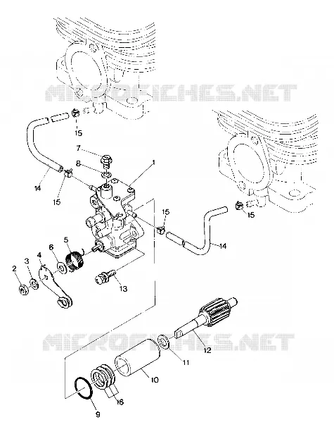 OIL PUMP TRAIL (4916831683030A)