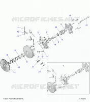 DRIVE TRAIN, PRIMARY CLUTCH