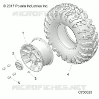 WHEELS, FRONT