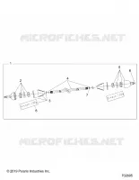 DRIVE TRAIN, HALF REAR SHAFT
