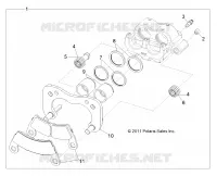 REAR BRAKE CALIPER