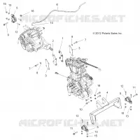 ENGINE, ENGINE AND TRANSMISSION MOUNTING
