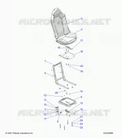 SEAT ASM. AND SLIDER