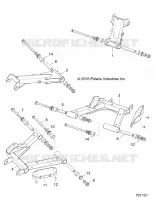 REAR SUSPENSION CONTROL ARMS