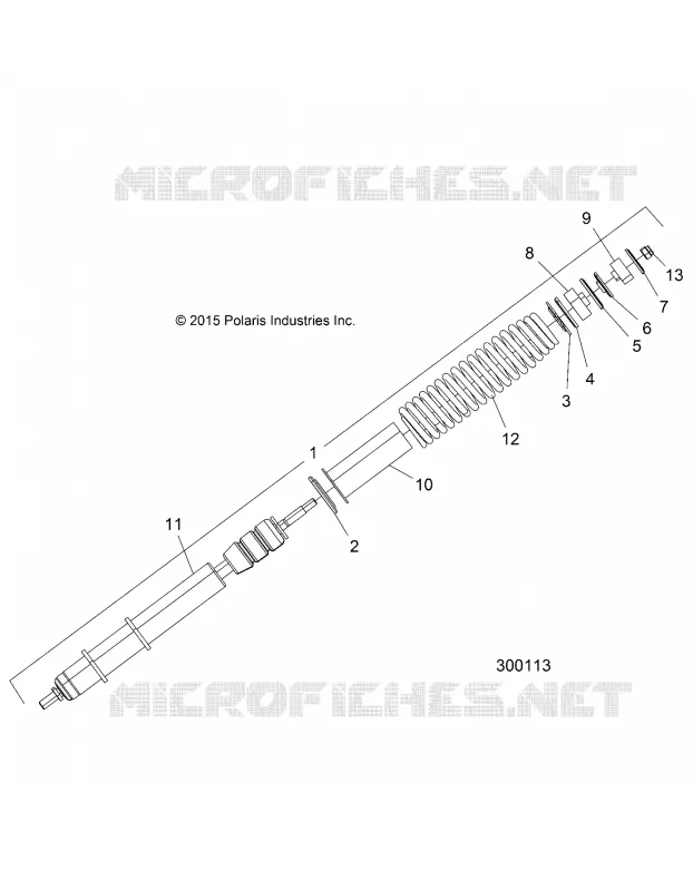 FRONT SUSPENSION STRUT