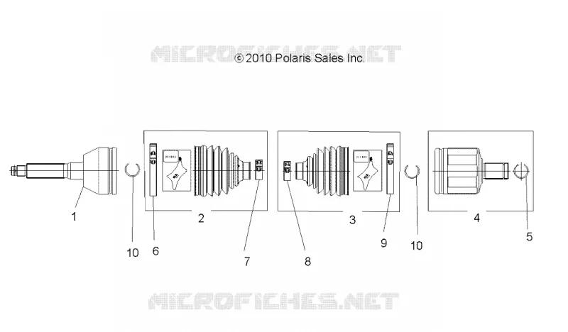 DRIVE TRAIN, FRONT DRIVE SHAFT