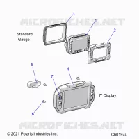 ELECTRICAL, MULTI FUNCTION GAUGE