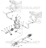 OIL PUMP ASSEMBLY TRAIL/0930761 AND  TRAIL DELUXE/0930243 (4923222322039A)