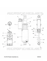 SUSPENSION, FRONT SHOCK TRACK (BLACK)