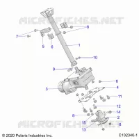 STEERING, STEERING POST  ASM.