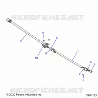 DRIVE TRAIN, REAR PROP SHAFT