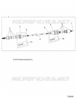 DRIVE TRAIN, REAR HALF SHAFT