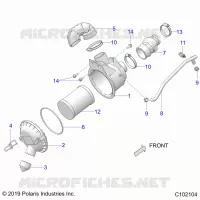 ENGINE, AIR INTAKE
