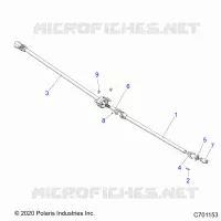 DRIVE TRAIN, PROP SHAFT
