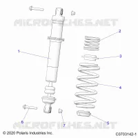 REAR SUSPENSION SHOCK
