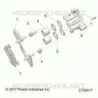 FRONT BRAKE CALIPER