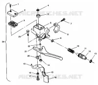 MASTER CYLINDER 600 XCR 0941667 (4927092709010A)