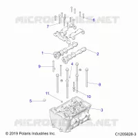 ENGINE, CYLINDER HEAD