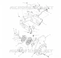 BLOWER HOUSING   RECOIL STARTER ASSEMBLY