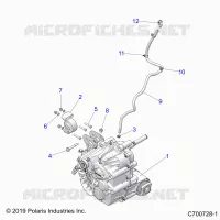 DRIVE TRAIN, MAIN GEARCASE MOUNTING