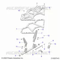 REAR BODYWORK RACK