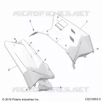 REAR BODYWORK CAB AND HEAT SHIELDS