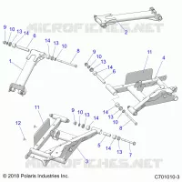 REAR SUSPENSION CONTROL ARMS