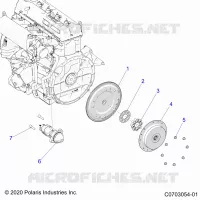 STARTER, FLYWHEEL AND RELATED