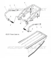 CHASSIS, RACK AND PASSENGER HAND HOLD