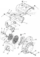 BLOWER HOUSING   RECOIL LITE TOURING 0983133 AND EUROPEAN LITE TOURNG E9831 (4941934193C010)