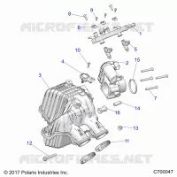 ENGINE, AIR INTAKE MANIFOLD