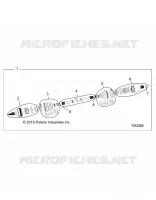 DRIVE TRAIN, REAR HALF SHAFT