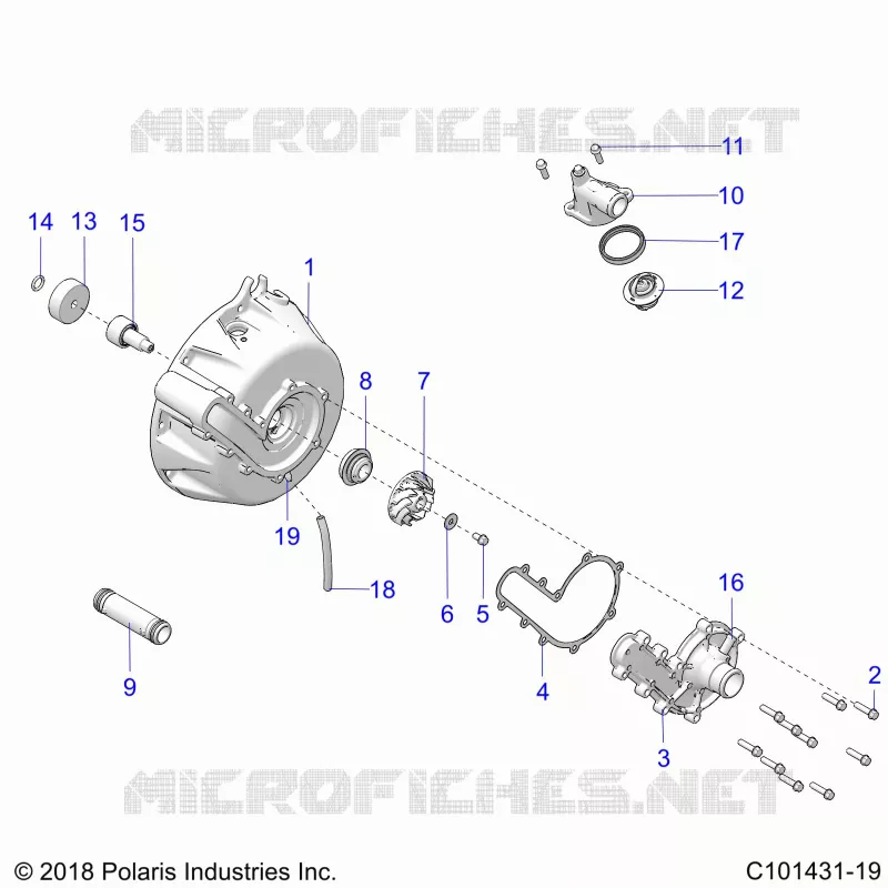 COOLING SYSTEM AND WATER PUMP