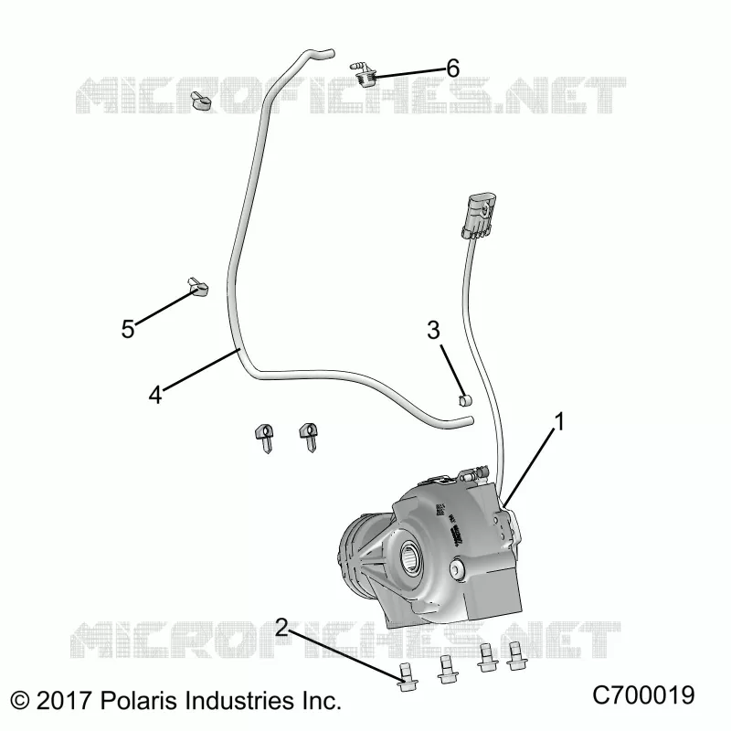 DRIVE TRAIN, FRONT GEARCASE MOUNTING