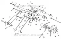 REAR TORQUE ARM 600 XCR 0975677, 600 XCR SE H975677 AND EUROPEAN 600 XCR SE (4937963796B014)
