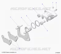 BRAKES, REAR CALIPER