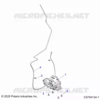 DRIVE TRAIN, FRONT GEARCASE MOUNTING