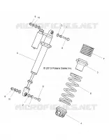 SUSPENSION, FRONT SHOCK MOUNTING