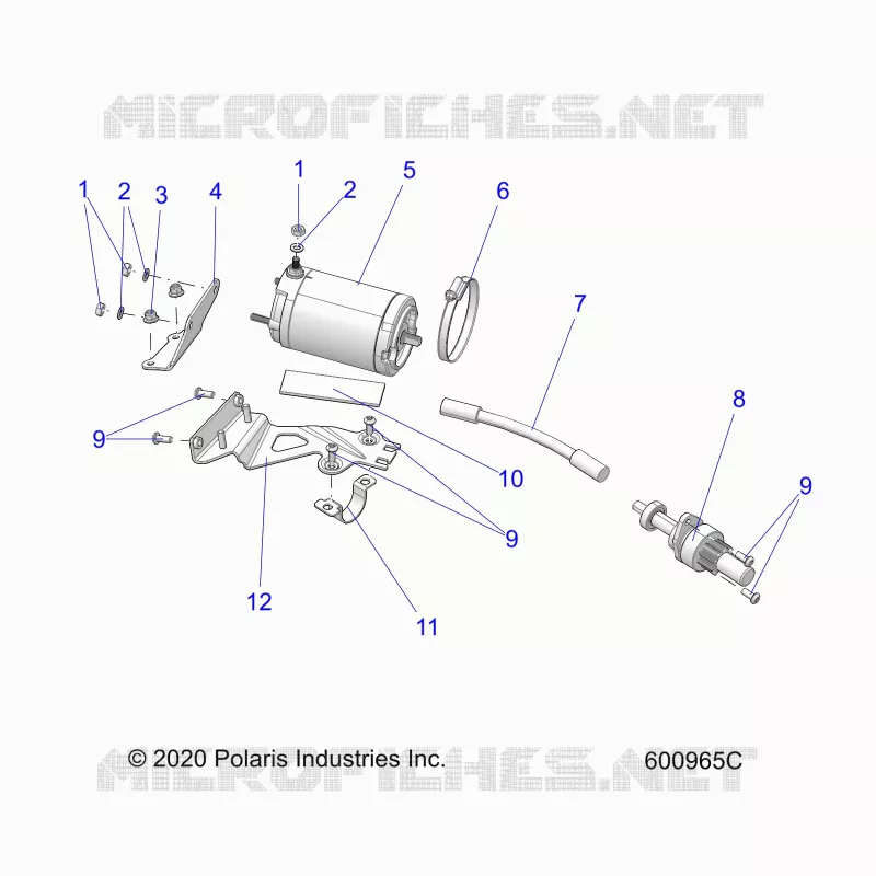 STARTER MOTOR
