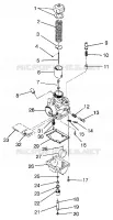 CARBURETOR LITE TOURING 0983133 AND EUROPEAN LITE TOURNG E983133 (4941934193C006)