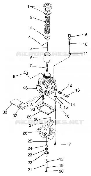 CARBURETOR LITE TOURING 0983133 AND EUROPEAN LITE TOURNG E983133 (4941934193C006)
