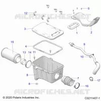 ENGINE, AIR INTAKE SYSTEM