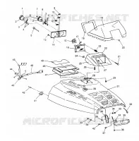 HOOD 440 XCR 0961660 (4932113211A010)
