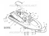HULL   BODYWORK SL 750 B944070 (4927012701001A)