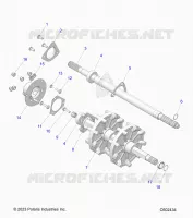 DRIVE TRAIN, JACKSHAFT AND DRIVE SHAFT